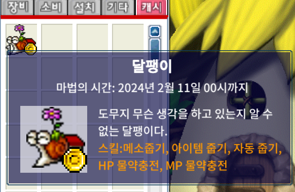 메이플랜드 펫 얻는 방법 3분 정리: 물약 자동 충전 기능과 함께 게임 난이도를 낮추는 방법 3 메이플랜드 펫 달팽이